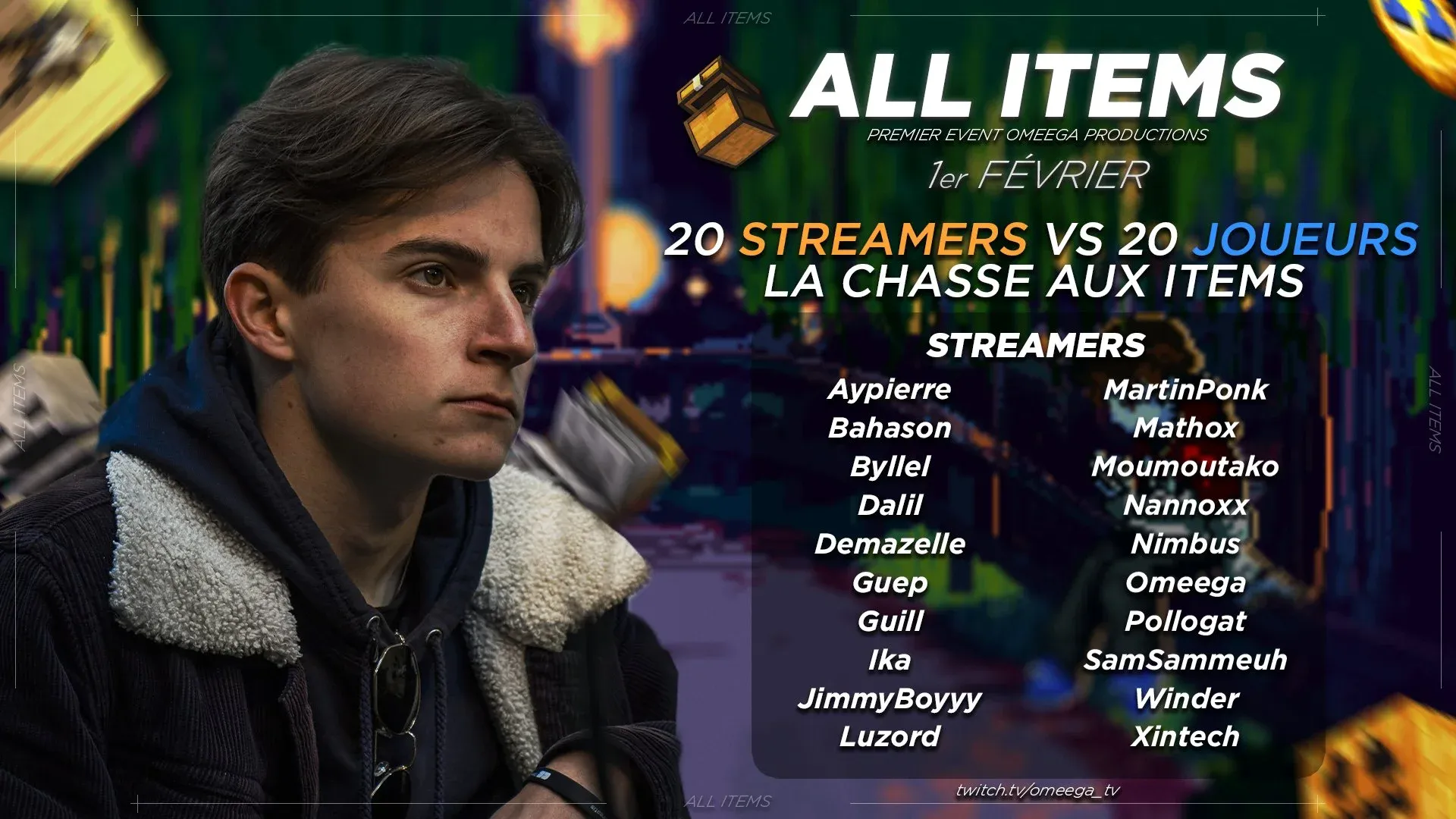 Omeega All Items promotional image